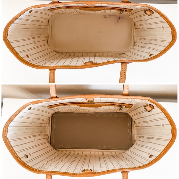 💰SOLD💰Louis Vuitton Damier Azure Neverfull PM - Picture 9 of 12